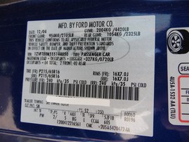 2005 FORD MUSTANG BASE COUPE BLUE 4.0 AT F20100